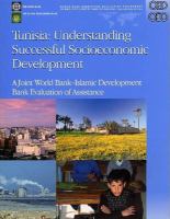 Tunisia understanding successful socioeconomic development.