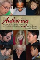 Authoring : an essay for the English profession on potentiality and singularity /