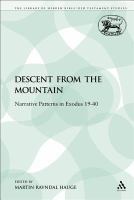The descent from the mountain narrative patterns in Exodus 19-40 /