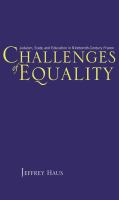 Challenges of equality : Judaism, state, and education in nineteenth-century France /