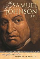 The life of Samuel Johnson, LL. D. /