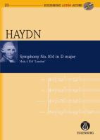 Symphony no. 104 in D major = D-Dur : Hob. I:104, 'London' /