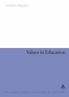 Values in education