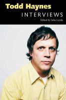 Todd Haynes interviews /