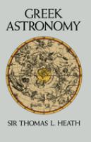 Greek astronomy /