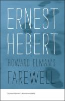 Howard Elman's farewell /