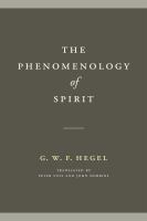 The phenomenology of spirit /