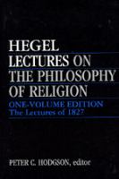 Lectures on the philosophy of religion