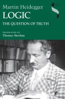 Logic the question of truth /