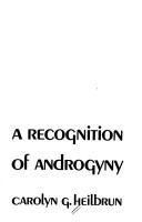 Toward a recognition of androgyny /