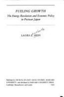 Fueling growth : the energy revolution and economic policy in postwar Japan /