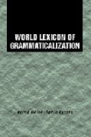 World Lexicon of grammaticalization