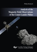 Analysis of the Magnetic Field Observations of the Comet Lander Philae.