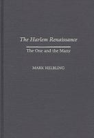 The Harlem renaissance : the one and the many /
