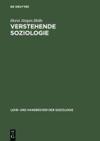 Verstehende Soziologie: Lehrbuch