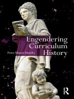 Engendering curriculum history