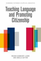 Teaching language and promoting citizenship /