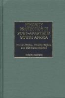 Minority Protection in Post-Apartheid South Africa : Human Rights, Minority Rights, and Self-Determination.