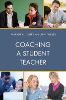 Coaching a Student Teacher.