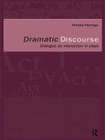 Dramatic discourse dialogue as interaction in plays /