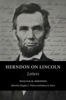 Herndon on Lincoln /