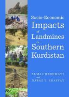 Socio-economic impacts of landmines in southern Kurdistan