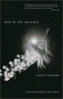 God in the balance : Christian spirituality in times of terror /