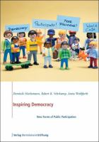 Inspiring democracy : new forms of participation /