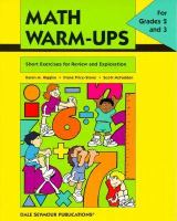 Math warm-ups : grades 2 and 3 /
