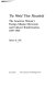 The world their household : the American woman's foreign mission movement and cultural transformation, 1870-1920 /