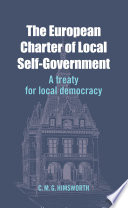 The European Charter of Local Self-Government : a treaty for local democracy /