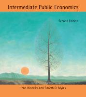 Intermediate public economics