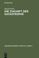 Die Zukunft der Katastrophe mythische und rationalistische Geschichtstheorie im italienischen Futurismus /