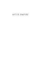 After empire the birth of a multipolar world /