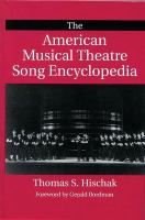 The American musical theatre song encyclopedia /