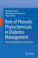 Role of Phenolic Phytochemicals in Diabetes Management Phenolic Phytochemicals and Diabetes  /