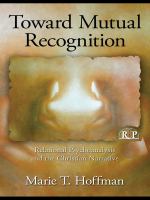 Toward mutual recognition relational psychoanalysis and the Christian narrative /