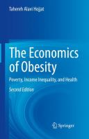 The Economics of Obesity Poverty, Income Inequality, and Health /