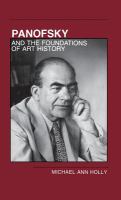 Panofsky and the foundations of art history /