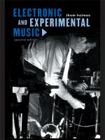 Electronic and Experimental Music: Pioneers in Technology and Composition