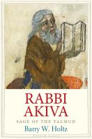 Rabbi Akiva : Sage of the Talmud /