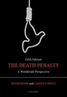 The death penalty : a worldwide perspective /