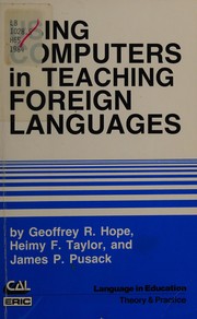 Using computers in teaching foreign languages /
