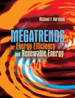 Megatrends for energy efficiency and renewable energy