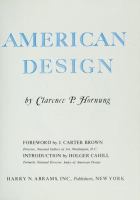 Treasury of American design; a pictorial survey of popular folk arts based upon watercolor renderings in the Index of American Design, at the National Gallery of Art /