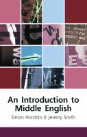 An Introduction to Middle English.