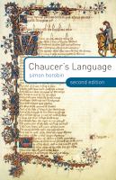 Chaucer's language /