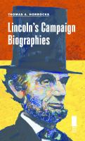 Lincoln's campaign biographies