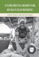 Entrepreneurship for human flourishing