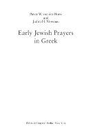 Early Jewish prayers in Greek